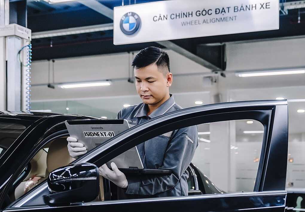Khu dịch vụ cao cấp của BMW Việt Nam.